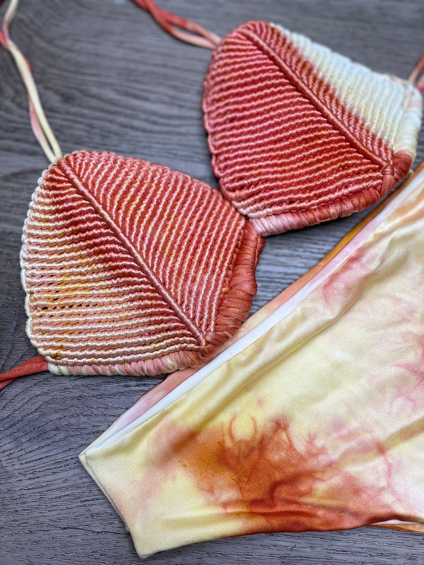 Leaves bikini set