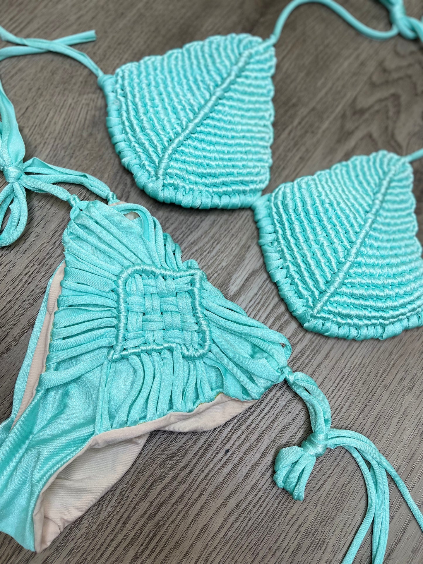 Alma thong bikini set