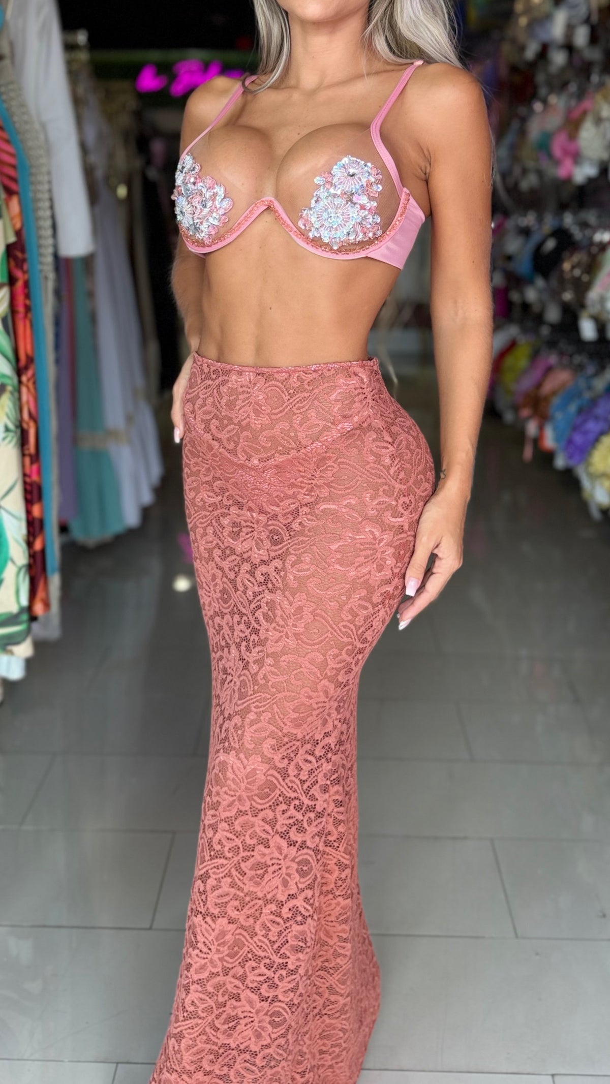 Karina bikini and skirt set