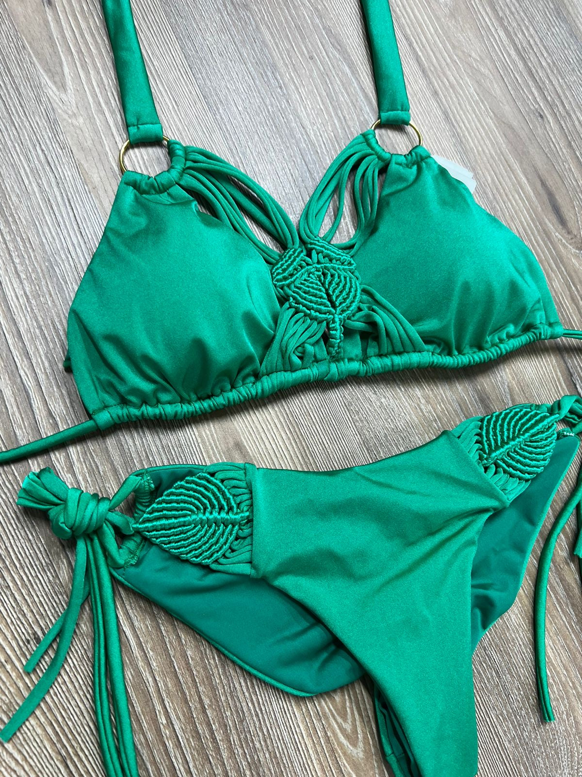 Lady macrame bikini set