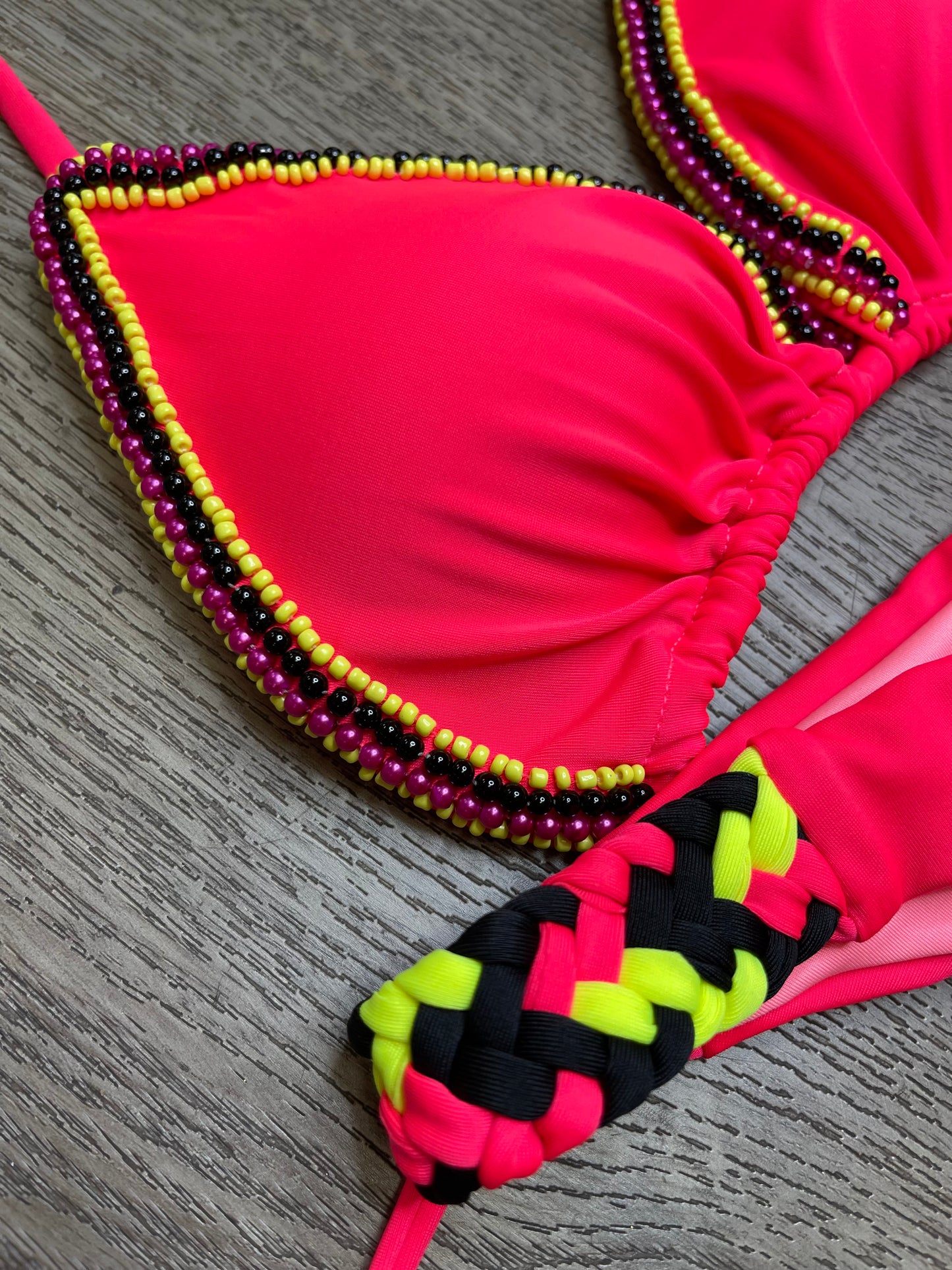 Braids neon bikini set