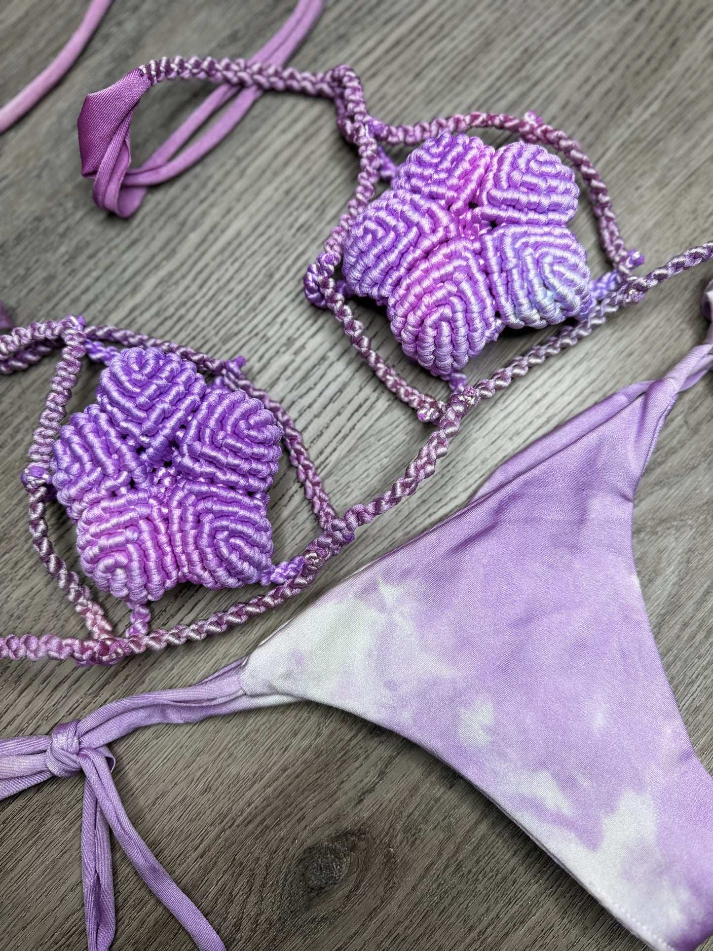 Rose bikini set