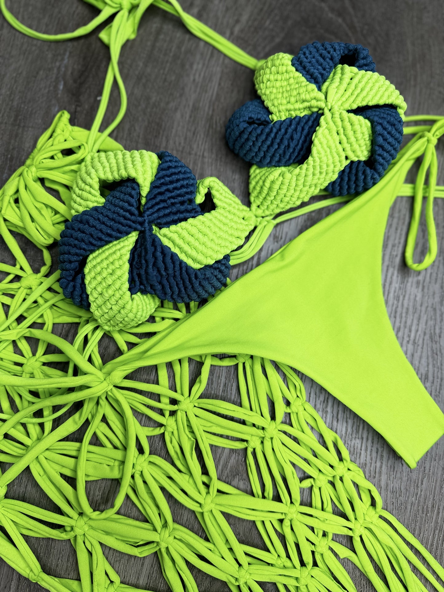 Policarpa bikini and skirt set