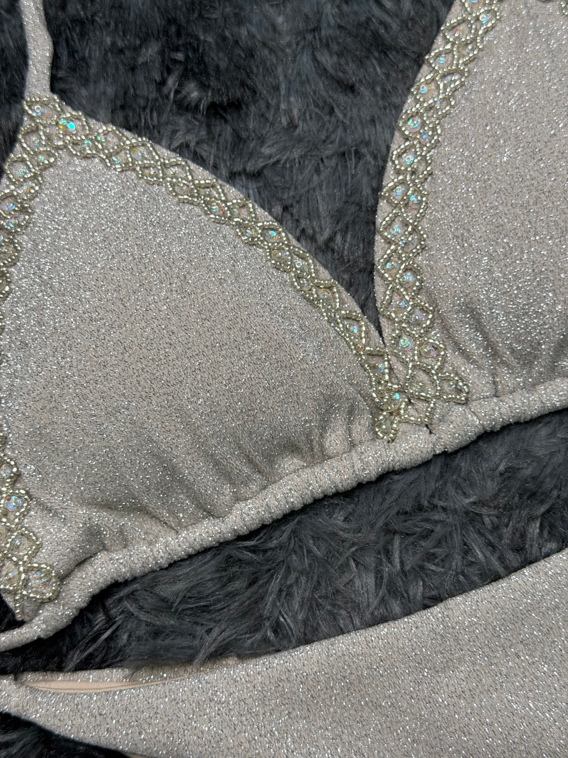 Ornate Bikini Set silver-detail product detail